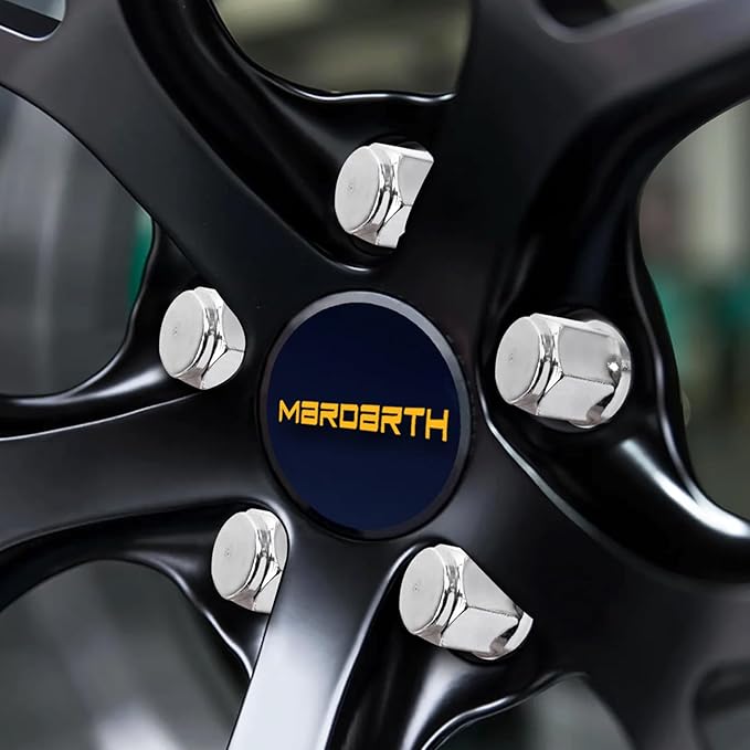Set of 20, 12x1.5 Radius Lug Nuts with Ball Seat Compatible with Honda Acura Factory Alloy Wheels