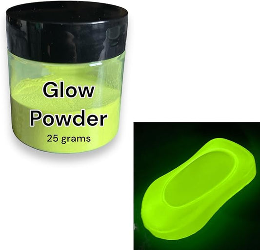 LiME LiNE Base Coat Maker Pigment Powder, Automotive Grade, Basecoat (Yellow Glow in the Dark)