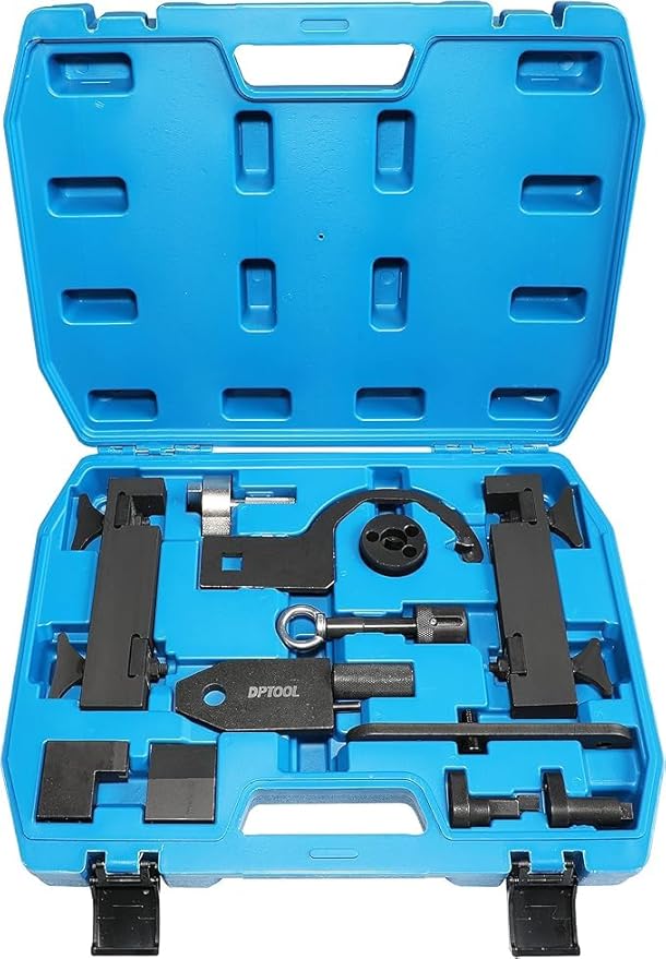 Camshaft Alignment Tool Kit for Land Rover Jaguar Discovry 4 Rang Rover Sport V8 5.0 L V6 3.0L Engine Timing Tool with Fuel Pump/Injector Tool Whole Set