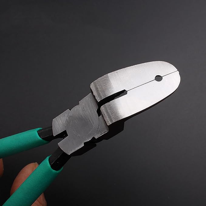 Multifunctional V-Type Automotive Clip Pliers - Heavy-Duty Carbon Steel Tool for Prying, Pulling & Gripping - Heat-Treated Blade, Universal Car Fastener Removal & Installation