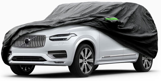 Proadsy 2025 Upgrade Car Cover Custom Fit for 2016-2025 Volvo XC90, Waterproof All Weather for Automobiles, Full Exterior Cover Rain Snow Sun Protector Indoor Outdoor Car Cover