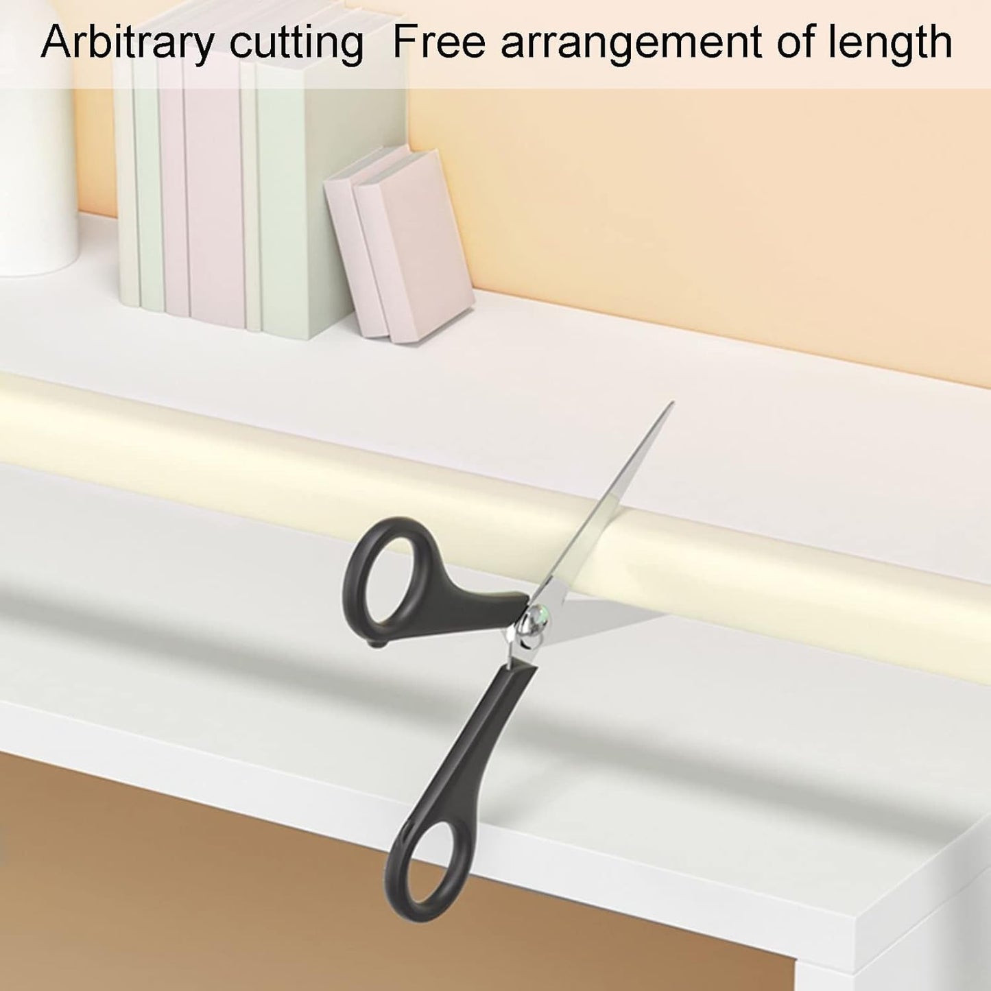 XPLKQXE Sharp Edge Safety Corner Edge Foam Padding, Edge Guards Bumpers Adhesive, Edge Corner Protector Guards for Table Edges & Sharp Corners(White-B,3pcs)