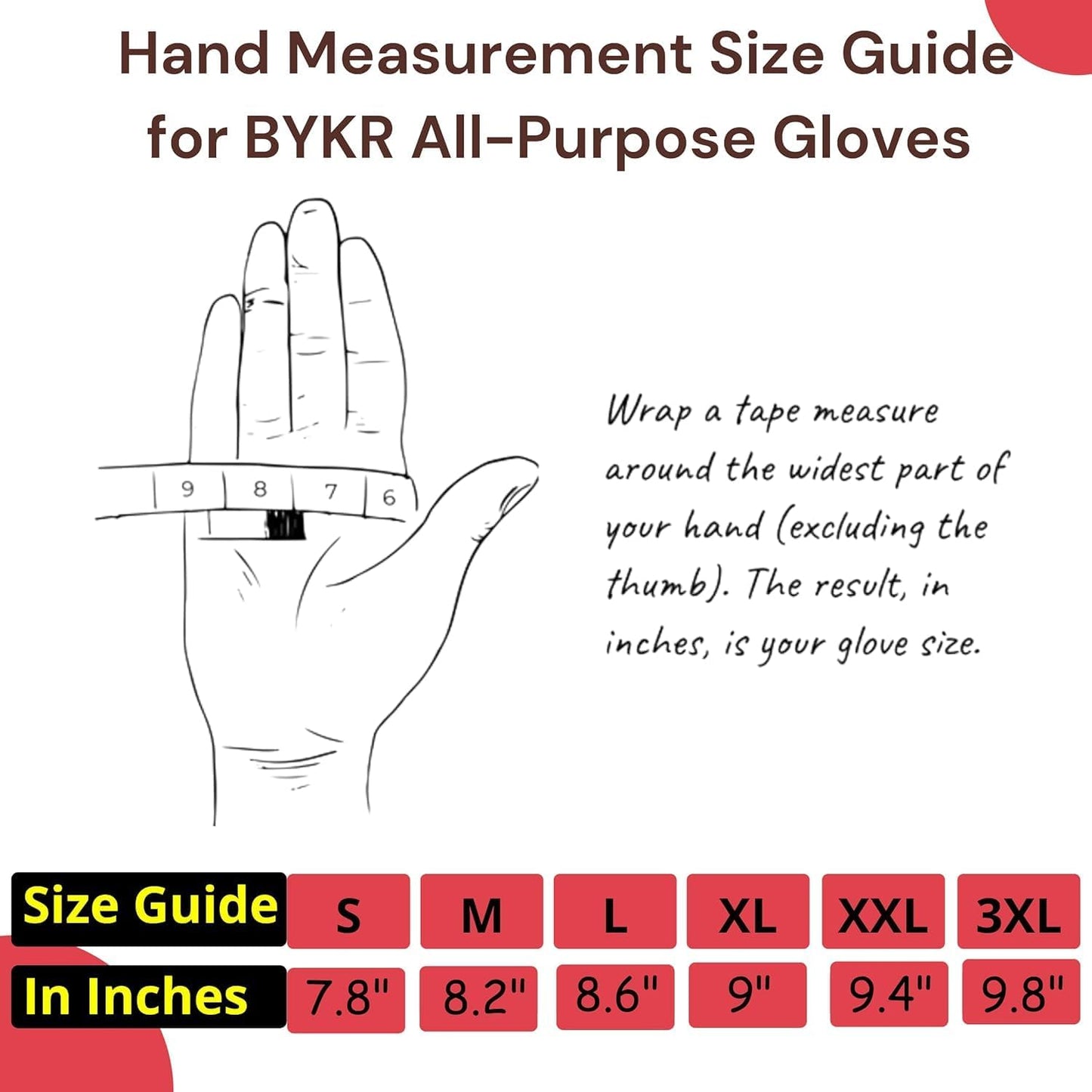 BYKR All-Weather Motorcycle Gloves for Men & Women – Protection for Dirt Bike, BMX, MX, and ATV Riding