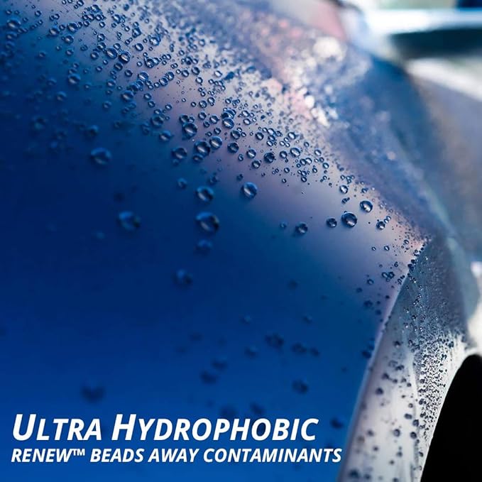 System X Renew Ceramic Spray Coating - Ultra Hydrophobic DIY Ceramic Nano Coat - Super Slick Finish & Feel - Superior to Wax & Polymer Sealants - 9+ months of True SiO2 Paint Protection (8 FL OZ)
