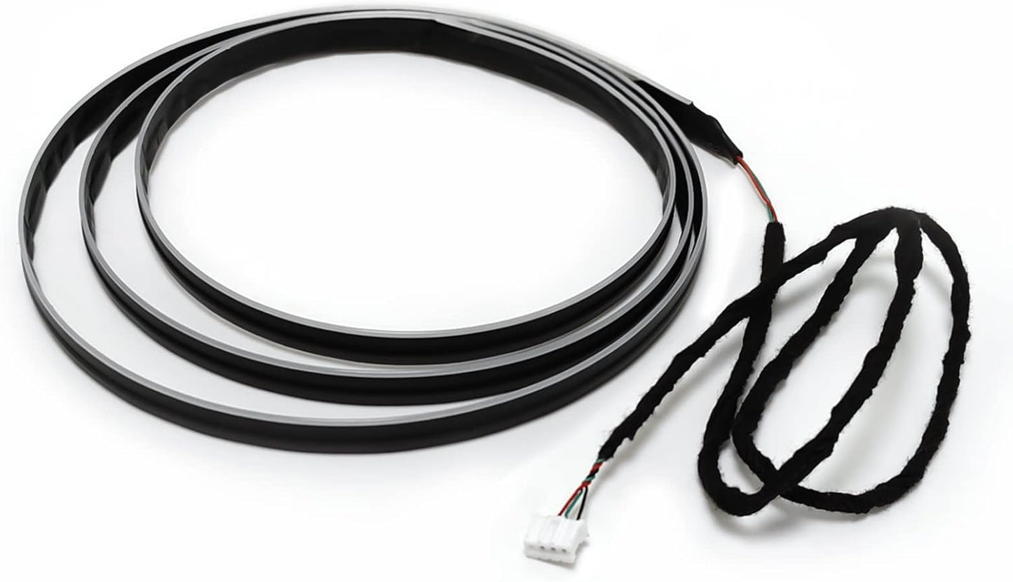 Dreamcolor Acrylic Interior Car LED Strip Light 29.5-inch, which fit for dreamcolor main controller connects and sub-controller kit (not including), Not applicable dreamcolor 5 in 1(single controller)