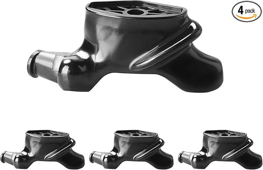 Tire Changer Duck Head 4-120129B,Tire Machine Duck Head,Wing Style Black Plastic Duck Head for Workshop tire Changer (4, Black-4)