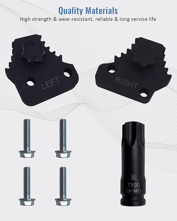 Timing Gear Retainer Tool Set Compatible with Maybach Mercedes Benz M276 M278 Engines, Camshaft Sprocket Screws Removal Kit with T100 Socket