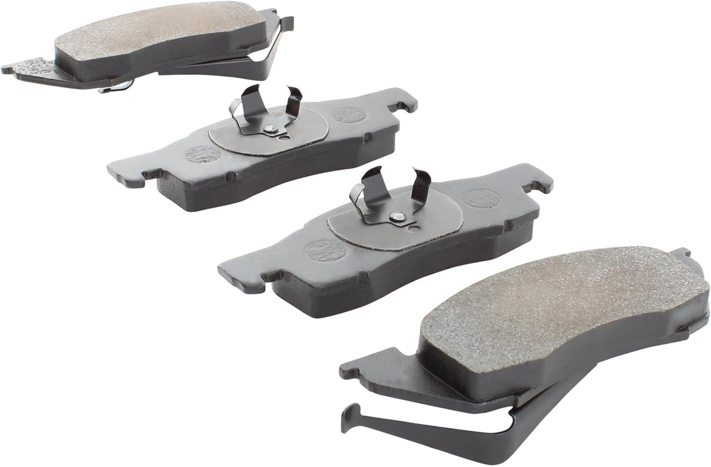 Premium Semi-Metallic Front Brake Pads (1001-0344M) Compatible with Dodge Dakota 1987-1990