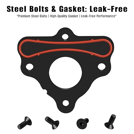 Camshaft Retainer Plate Gasket & Bolt Kit Compatible with GM Gen 3, 4, 5 LS & LT Engines – Fits LS1 LS2 LS3 L83 L86 L87 4.8L 5.3L 6.0L 6.2L – Replaces 12589016, BTR89016