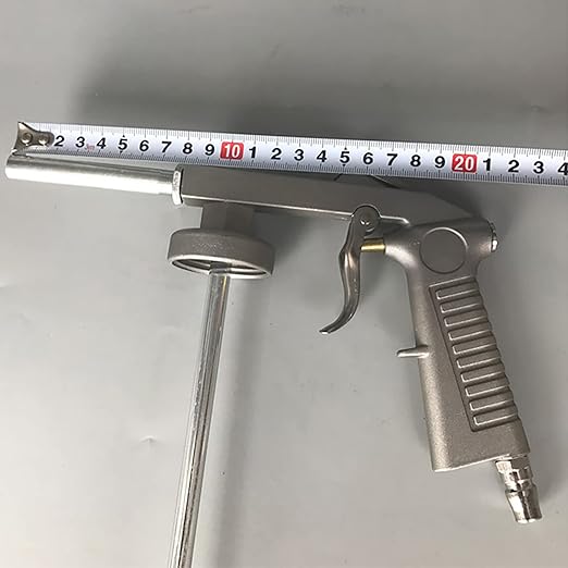 Air Undercoat Gun, Handheld Pneumatic Steel Chassis Armor Undercoating Spray Tool Pneumatic Automotive Application Sprayer for Automobile, Industry, Construction