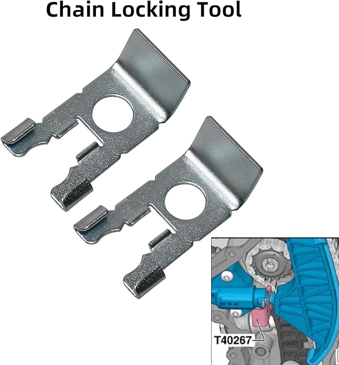 DPTOOL 2006-2018 EA888 1.8 2.0 TSi TFSi Camshaft Crankshaft Engine Timing Tool Replace for Volkswagen Compatible with Audi VW T10352 T10355 T40271 T10368 T40267 T40266 T40267 T10060A T40011