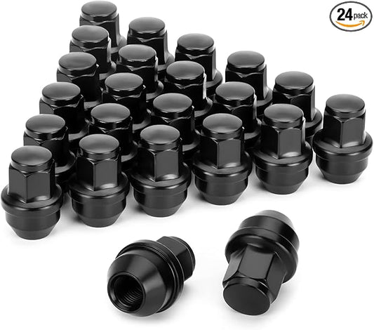 14x1.5 Lug Nuts For Ford F150 2015-2024,Solid One Piece Design Fits F-ord Expedition F-150 Lincoln Navigator on FORD OEM Aluminum Wheels,OE Replacement For ACPZ-1012-B Through-Hardened Steel NOT Swell