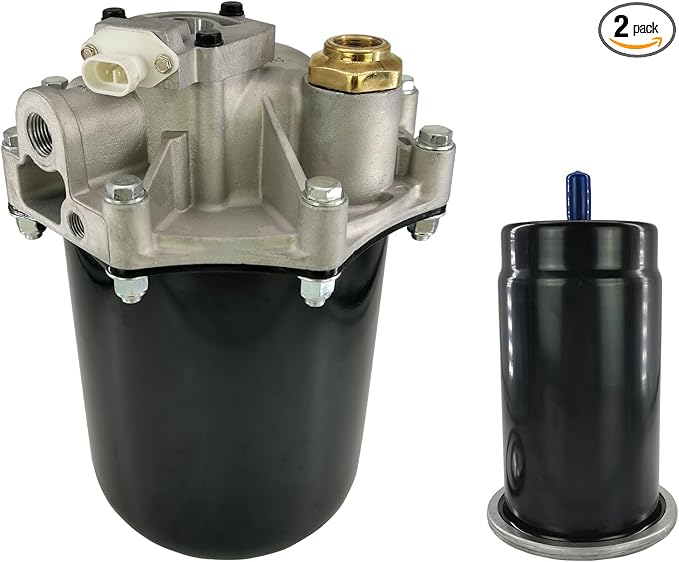 065225 AD9 Air Dryer Assembly 12V with Desiccant Cartridge Kit Fit for Volvo Mack Trucks