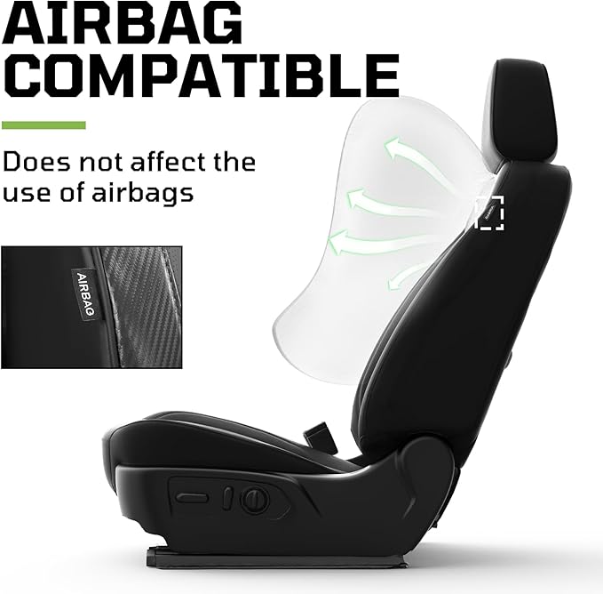 Seat Covers Fit for Chevy Silverado 1500 & GMC Sierra 1500 Crew Cab(2019-2025),Faux Leather Automotive Seat Covers,Custom Pickup Car Seat Covers Full Set,Black(with Rear Cup Holder/Seat Back Storage)