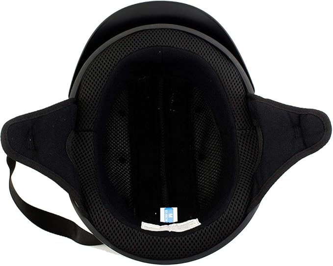 Hot Leathers Advanced Motorcycle DOT Skull Cap Classic Half Helmets Biker HLT