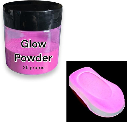 LiME LiNE Base Coat Maker Pigment Powder, Automotive Grade, Basecoat (Pink Glow in the Dark)