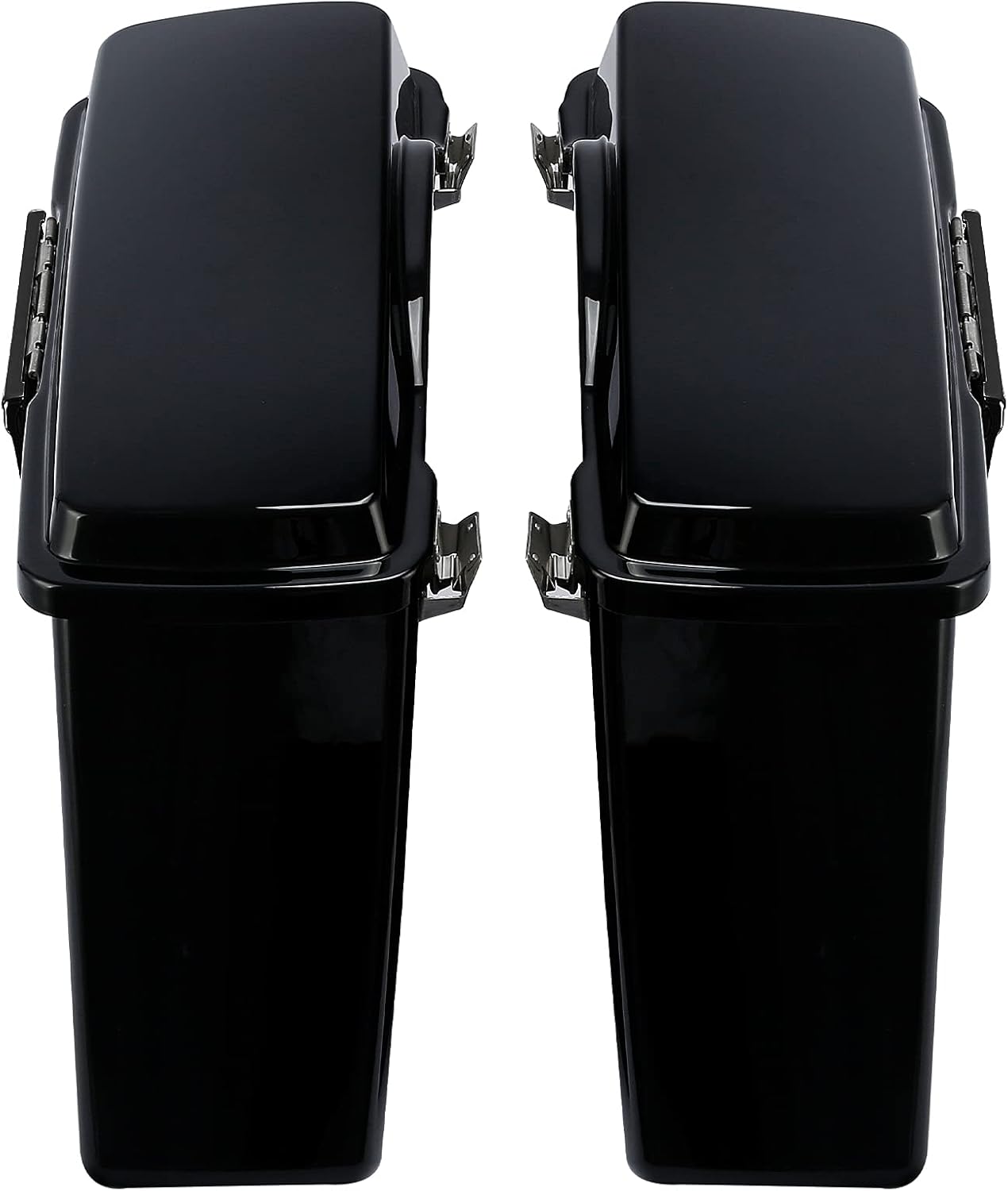 Green-L Hard Saddlebags with Black Latches Fit for Harley Electra Street Road Glide King 1994-2013 Touring Models