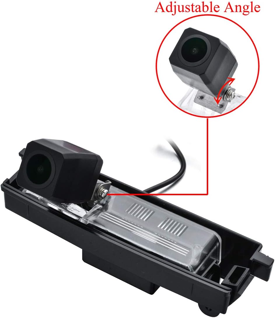 Full HD Adjustable Angle Car Rear View Camera for Toyota RAV4 RAV-4 RAV 4/ Toyota Vanguard 2006~2012 &Vehicle Camera Waterproof and Shockproof Reversing Backup Camera (Full HD Adjustable Angle)