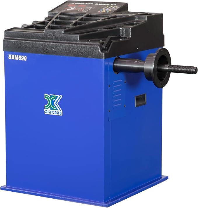 XK-New 2.0 Horsepower Tire Changer Wheel Changers Machine Combo Balancer Rim Clamp 580-690 with 36 Month Part Replacements