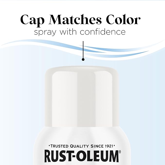 Rust-Oleum Low Odor Premium Spray Paint, 11 oz, Gloss Snow White