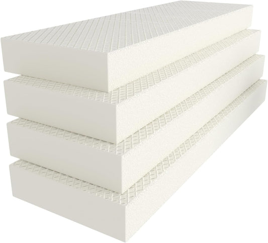 GWP04 Garage Wall Protector Car Door Protectors, Garage Accessories, Parking Stopper for Garage, Tool-Free, Designed in Germany (4-Pack White)