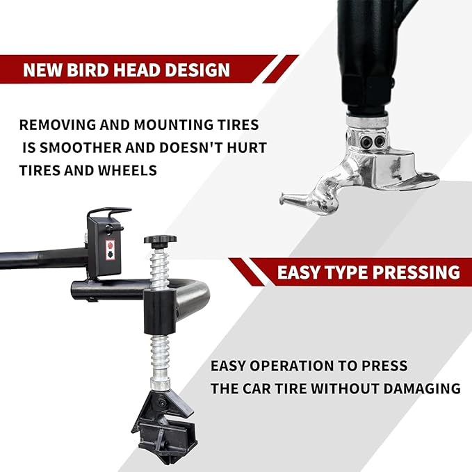KATOOL 2.0HP Tire Changer Machine Combo Bead Blaster with Assist Arm Tire Machine Wheel Balancer Machine Tire Changer Wheel Changers Machine