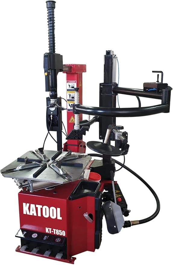 KATOOL 2.0HP Tilt Back Tire Changer Machine Combo with Bead Blaster 28" Turn Table Tire Machine Wheel Balancer Machine Tire Changer Wheel Changers Machine (tilt Back Combo)