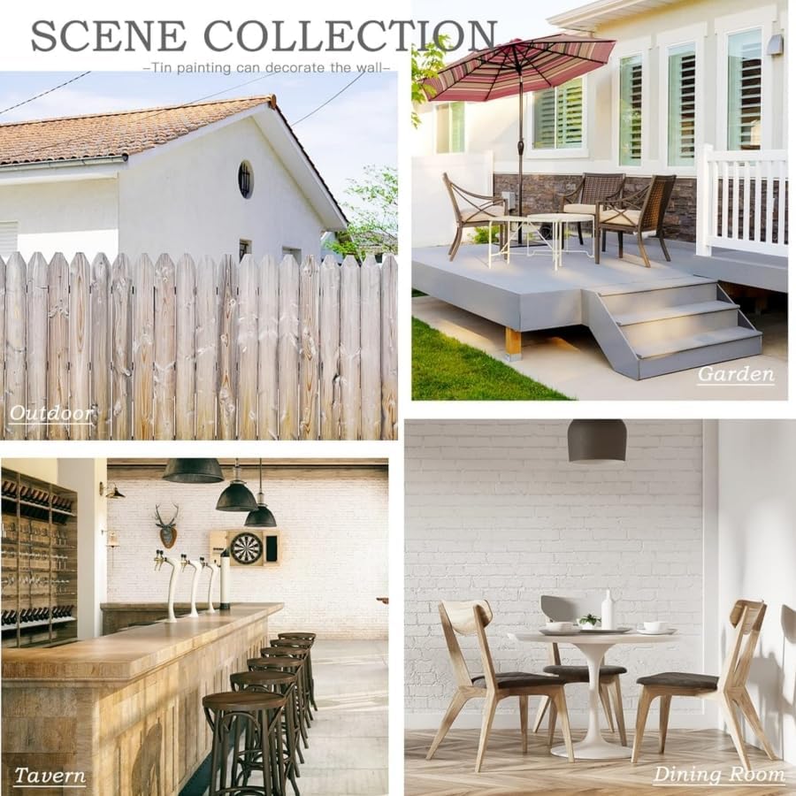 SURF SHACK Space Vintage Metal Tin Street Sign Bar Cafe Garage Cave Home Room Wall Bathroom Farmhouse Garden Porch Patio Decor, 16 x 4 Inch