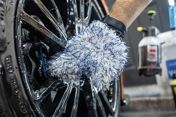 Autofiber [Wheel Paw] Wheel and Rim Cleaning Mitt - 2 Pack