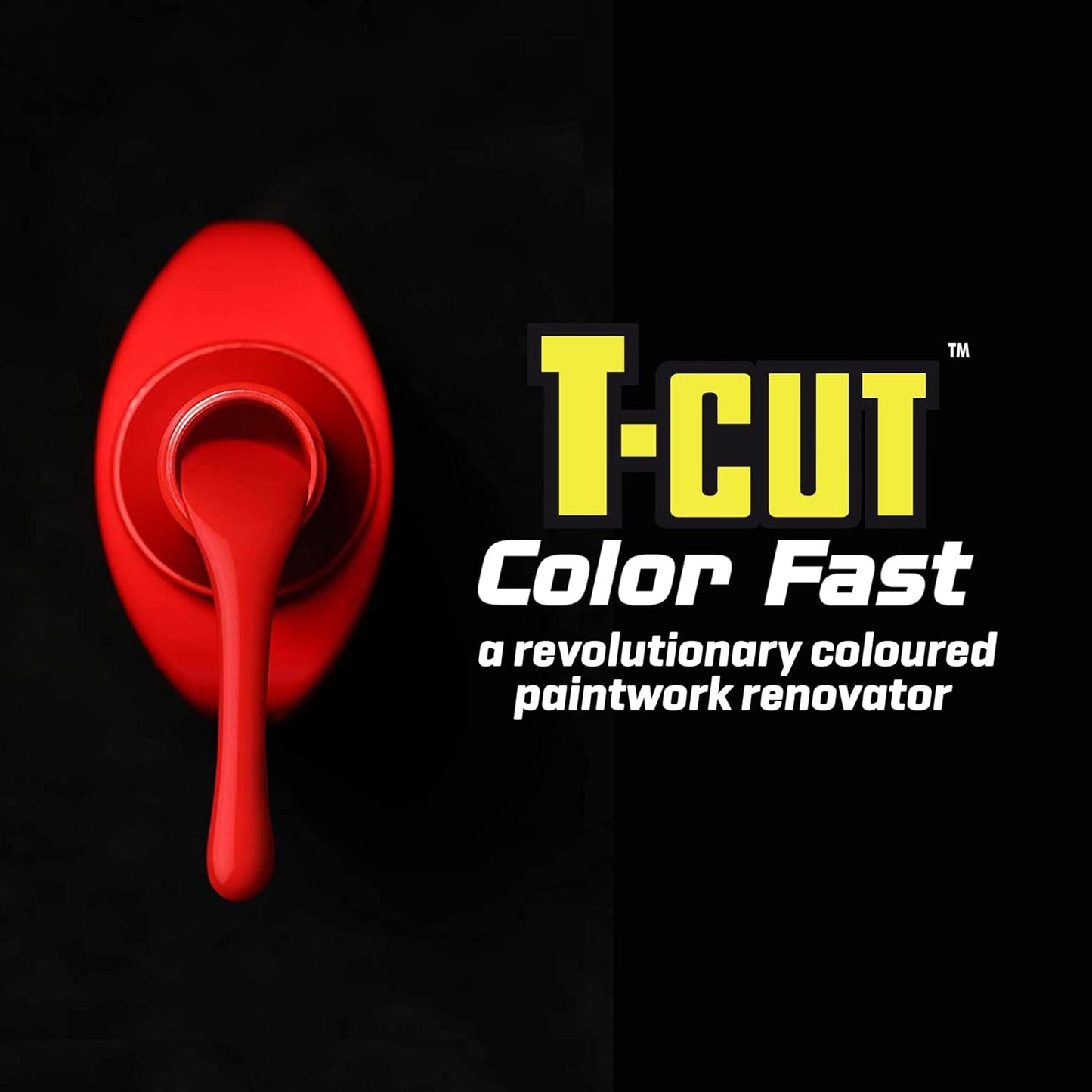 T-Cut Light Red Scratch Remover Color Fast Paintwork Restorer Car Polish, 13 Colors Available, 17 Fl Oz