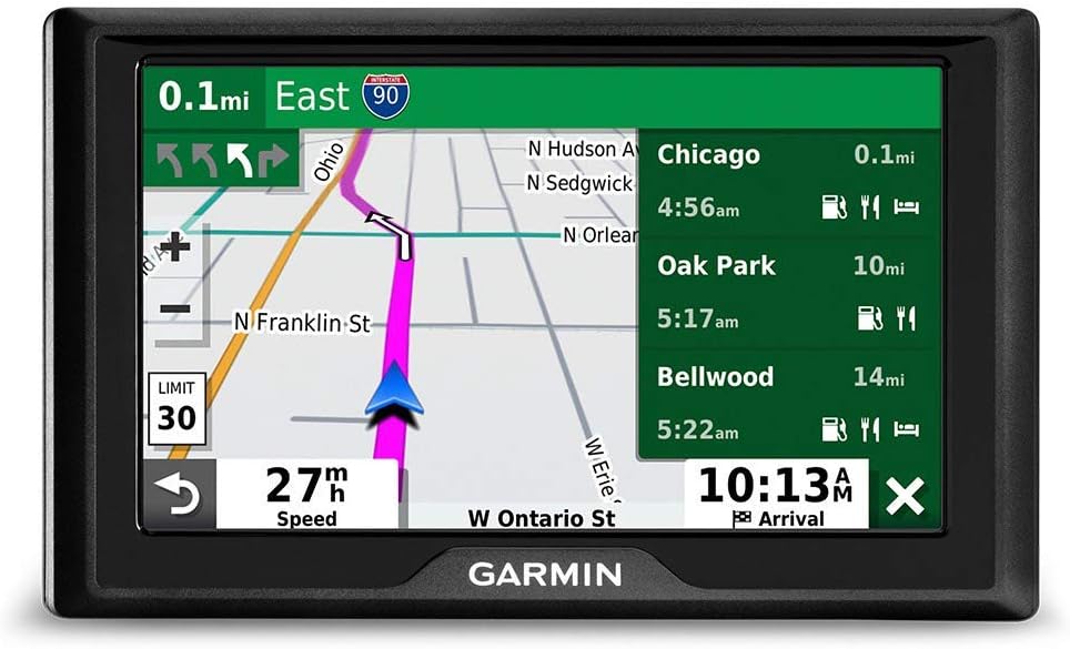 Garmin Drive 52, GPS Navigator with 5-inch Display, Simple On-Screen Menus and Easy-to-See Maps (Renewed)