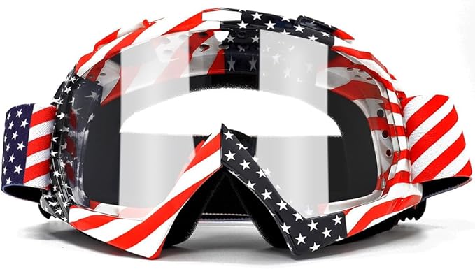 SPOSUNE Dirt Bike ATV Goggles UV400 Motorcycle Goggles for Men Women Youth Motocross Riding Goggles Windproof Dustproof