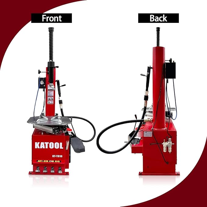 KATOOL 2.0HP Tire Changer Machine Combo Bead Blaster Tire Machine Wheel Balancer Machine Tire Changer Wheel Changers Machine (Combo)