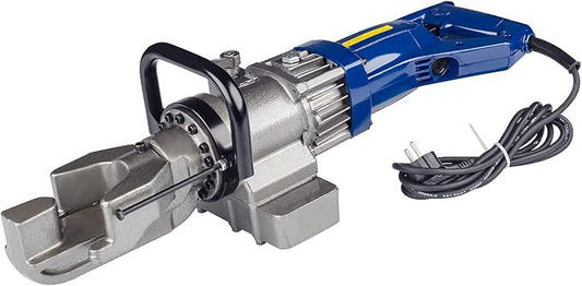 Electric Hydraulic Rebar Bender, 900W 110V 5/8Inch 16 mm Bending Steel Machine Hand Held Rebar Bender Angle 0-130 Degrees with Positioning Bolt