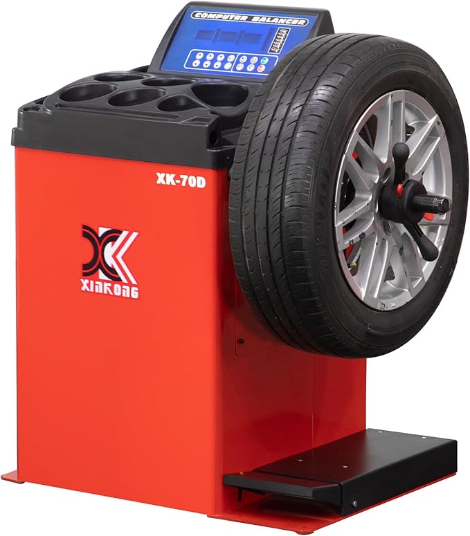 XK-806D-70D Tire Changer Machine Combo Wheel Balancer Rim Size 24 Inches 2.0 Horsepower