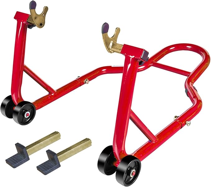 Motorcycle Stand Rear Combo Wheel Lift Stands, 500Lbs Capacity,Swingarm Spool Paddock Stands for Sport Bike,Fit for Yamaha, for Honda, Suitable for Kawasaki