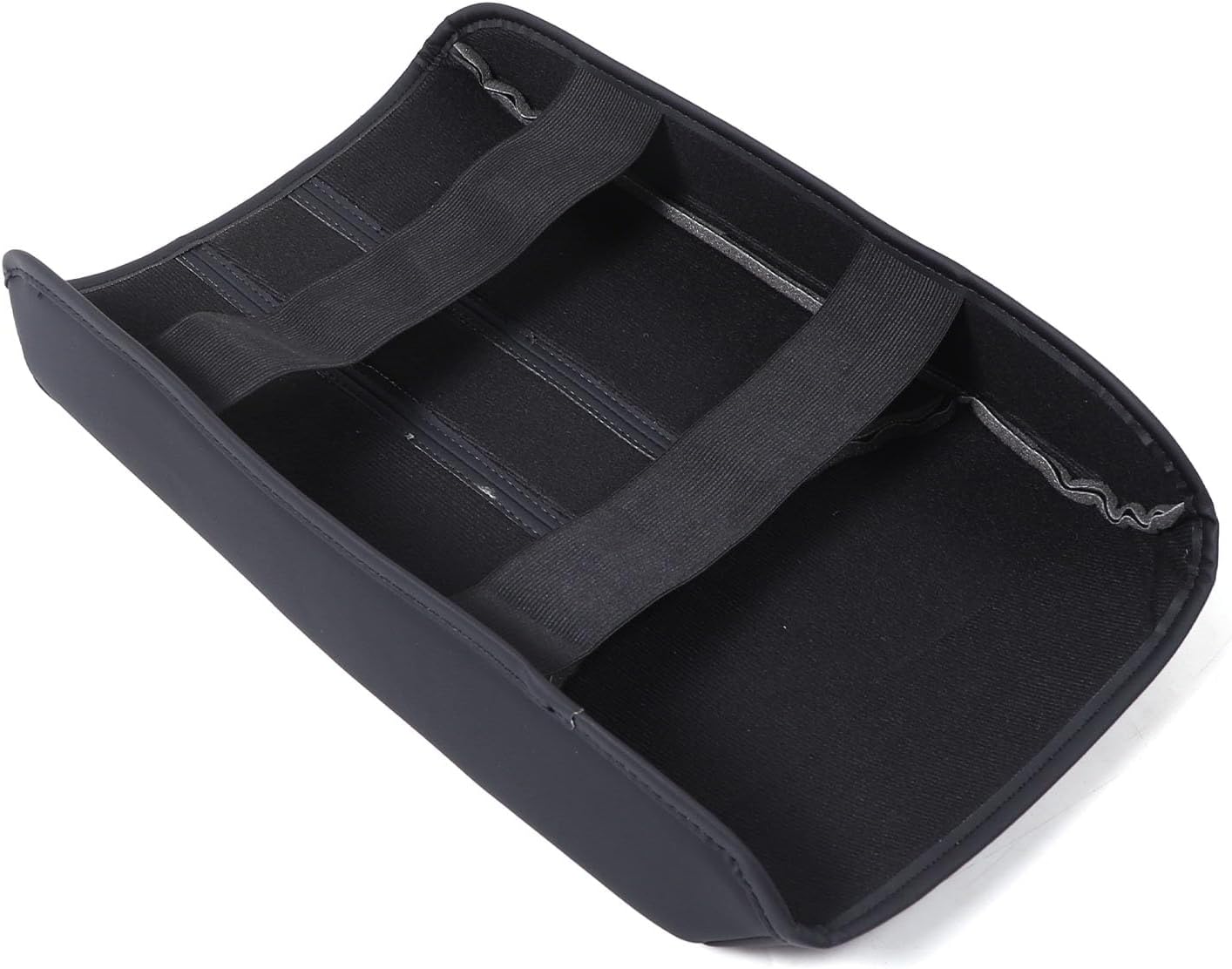 Armrest Box Cover Center Console Pad Compatible with Honda Pilot 2023 2024/2024 Ridgeline/Passport Accessories Leather Auto Armrest Cover, Waterproof Car Center Console Armrest Cushion