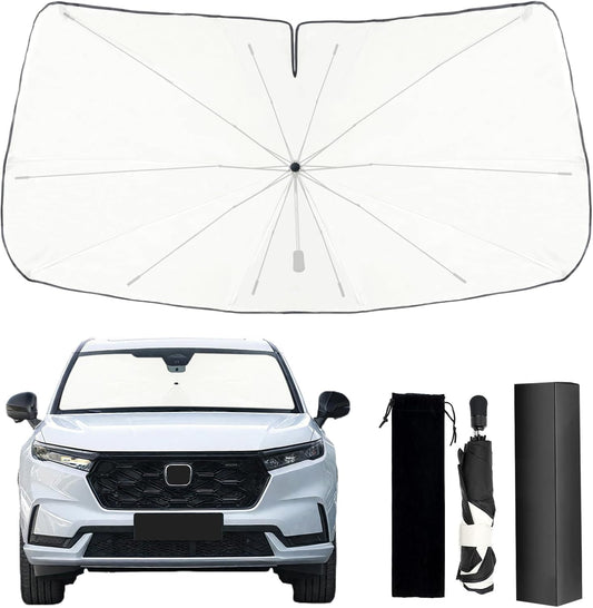 2023 2024 2025 2026 Upgraded for Honda CRV Sunshade, Portable Foldable Sunshade Accessories, [Nano Ice Crystals Coating] UV Protection, Keeps Interior Cool (for Honda CRV 2023-2026)