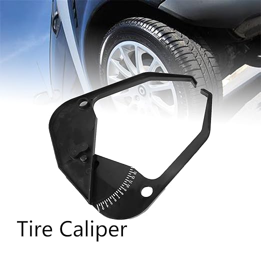Watris Veiyi Car Tire Caliper, Wheel Caliper Tool, Wheel Width Caliper, Portable Wheel Rim Width Measuring Tool Tire Balancer Car Wheel Caliper Car Measuring Tool