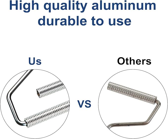 Bubble Paddle Tool Fiberglass Laminating Bubble Roller Aluminum Head for Mold Resin Composite (6 Inch)