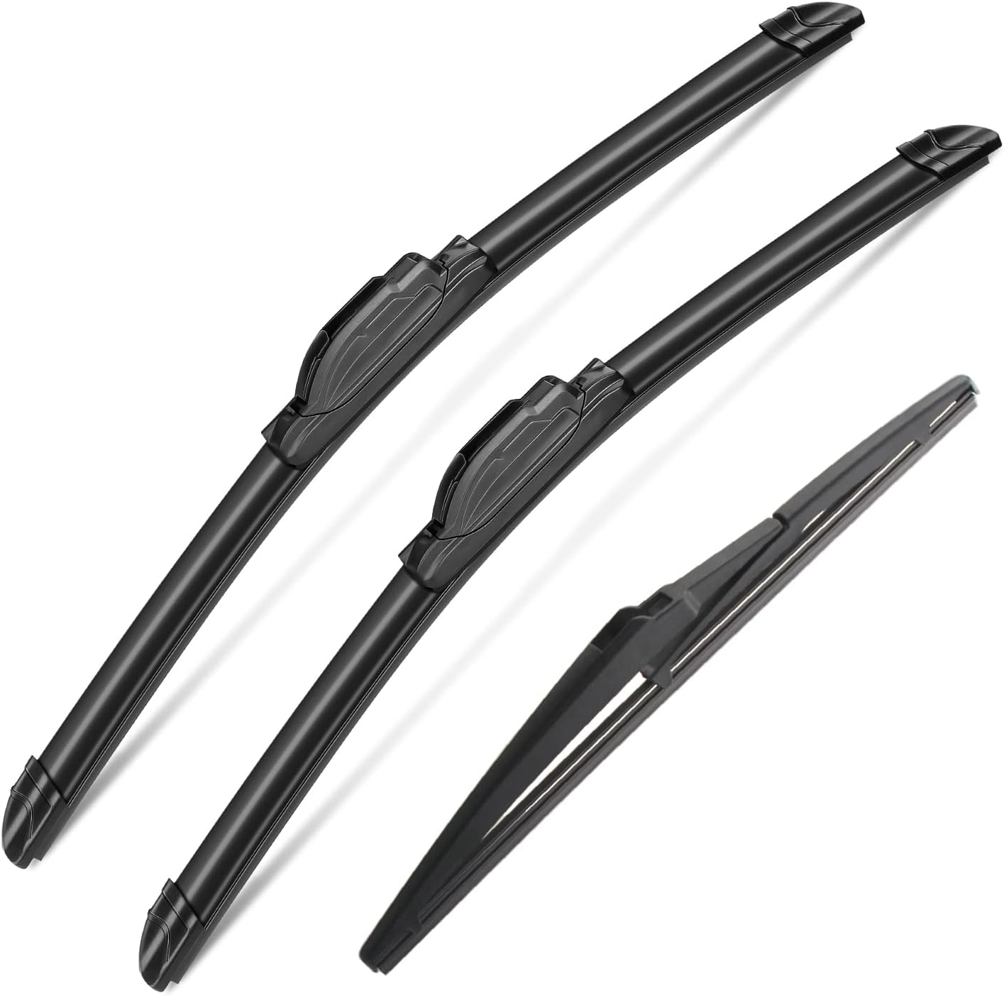 3 Wipers Set for Lexus CT200h 2011 2012 2013 2014 2015 2016 2017 Windshield Wiper Blades Original Equipment Replacement Front and Rear- 26"/18"/8A" (Pack of 3) J- HOOK