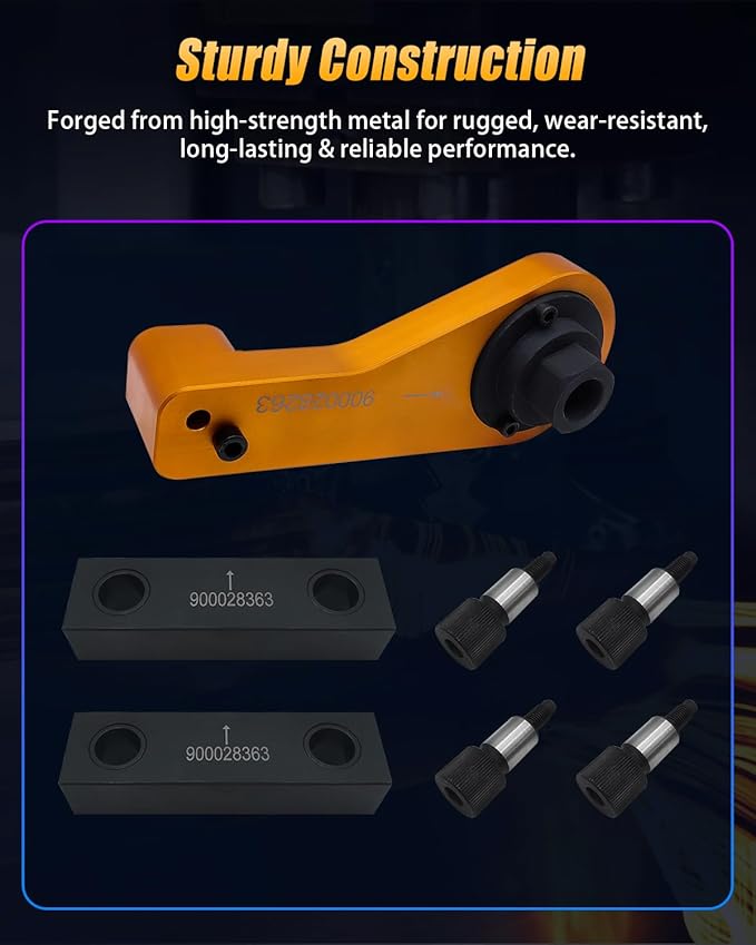 Engine Timing Tool Kit Compatible with Maserati Levante Geberit President 3.0T M156 Engines, Camshaft Timing Locking Tool Set Replaces OEM 900028263 900028363