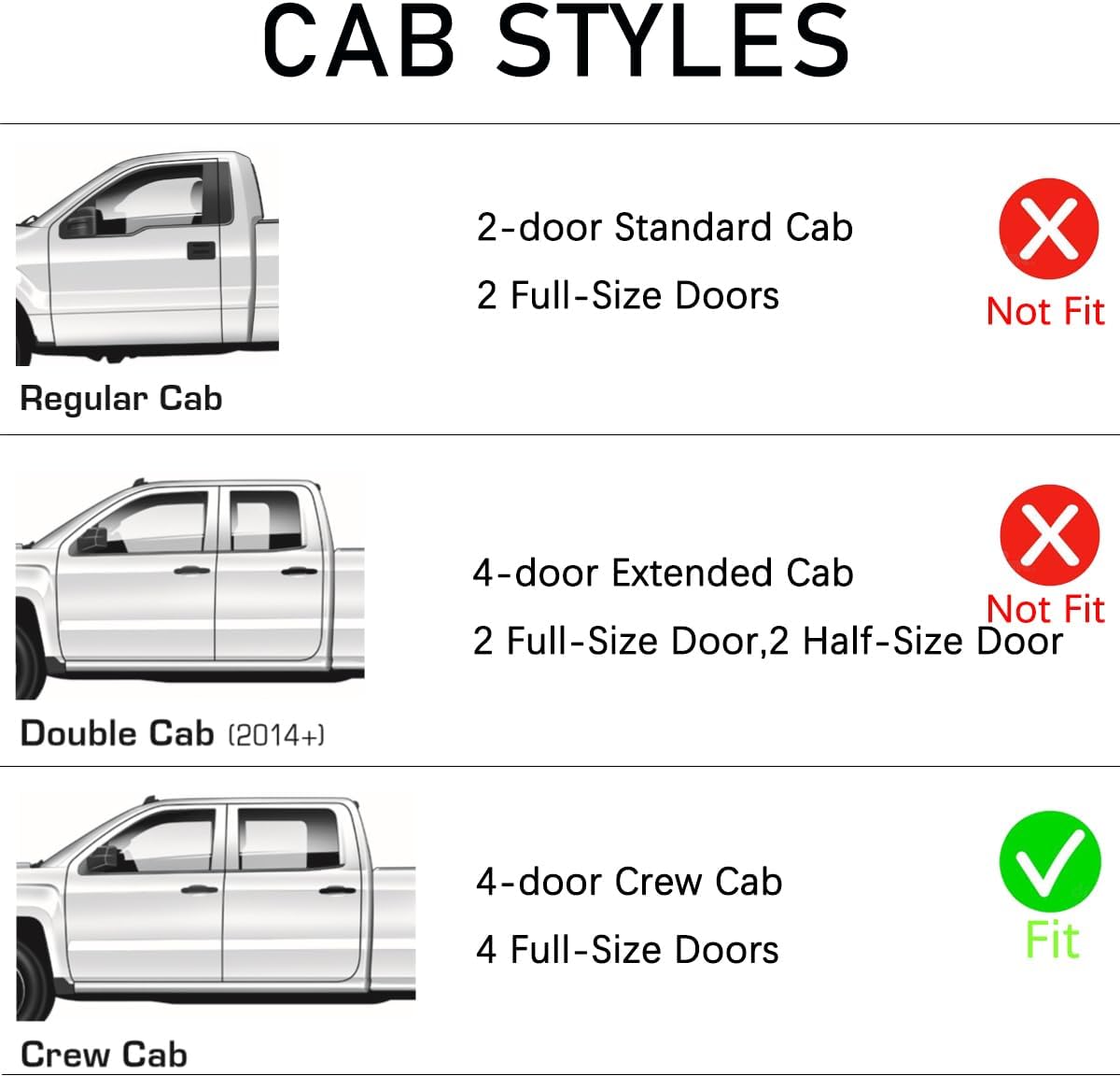 Lightronic Extra Durable Outside-Mount Auto Vent Window Visor, Fits 2004-2012 Chevrolet Colorado & GMC Canyon, Crew Cab Pickup, UV Protection Rain Guard, Original Wind Deflector, Dark Smoke, 4-Pcs