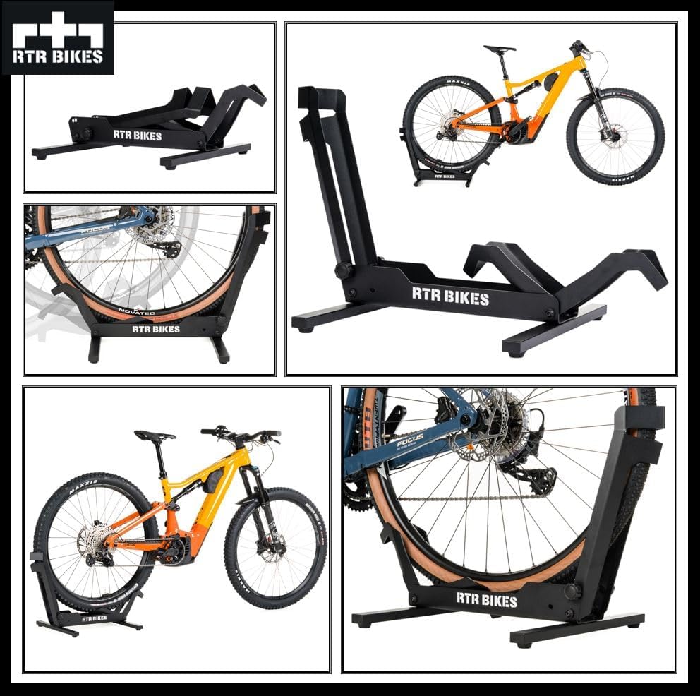 Brutus Professional standing Bike Stand - Ideal for your garage, home or bike shop
