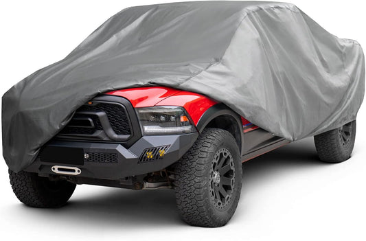 XCAR Ultra Light Waterproof Truck Car Cover for Automobiles All Weather Protection, Windproof & Breathable, Fits Cars Up to 232"