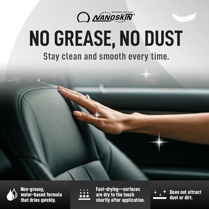 Nanoskin MULTI DRESS All Purpose Dressing 30 Gallons - Interior & Exterior Dressing for Car Detailing | Works on Tire, Vinyl, Rubber, Plastic & Trim | Safe for Cars, Trucks, Motorcycles, RVs & More