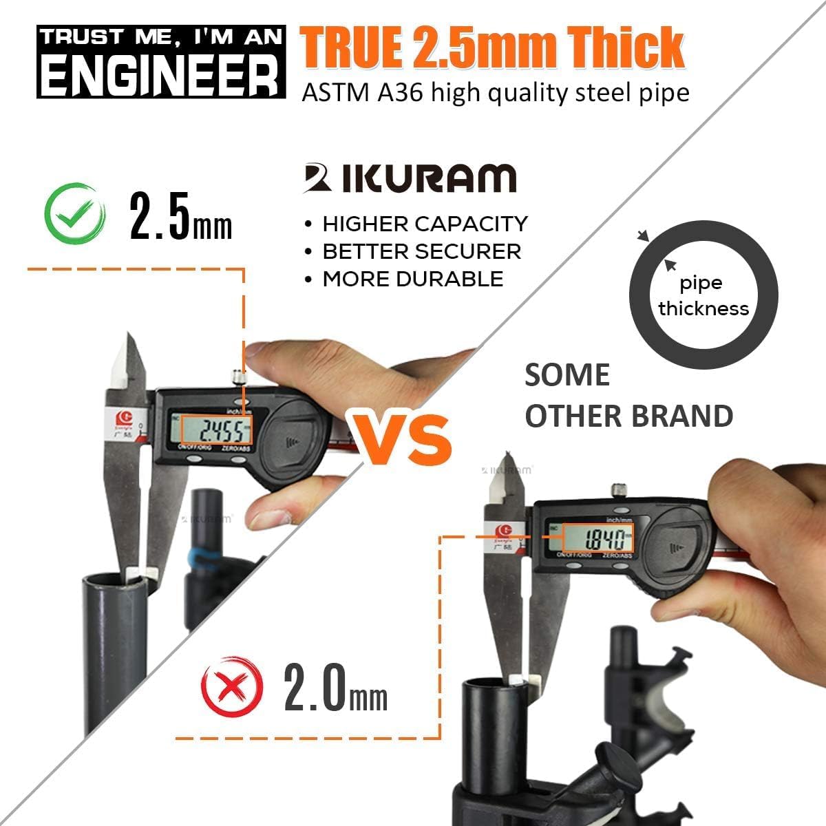 3 Bike Rack Bicycle Carrier Racks Hitch Mount Double Foldable Rack for Cars Truck SUV Fits 2" Receiver, Tie Down Strap, Anti-Rattle Hitch Tightener & Locking Hitch Pin