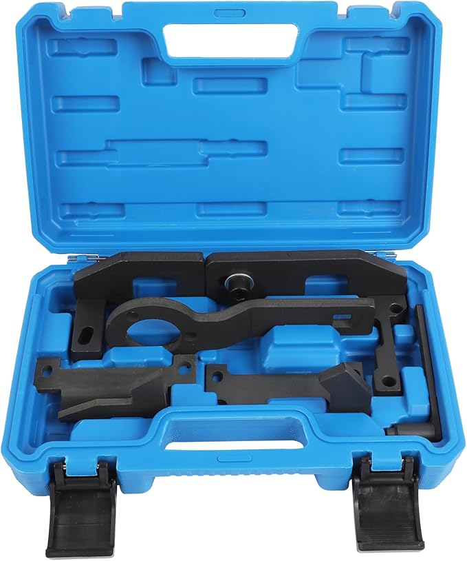 MR CARTOOL Engine Camshaft Alignment Locking Tools Timing Belt Tool Kit for for PSA Citroën Peugeot, EB0 (ZMZ), EB2 (HMZ) Gasoline Engines 0109-2A 0109-2B