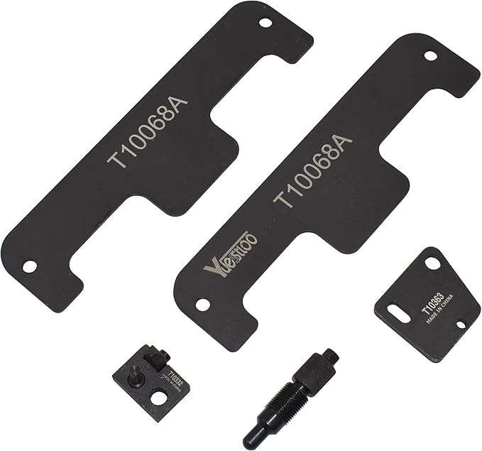 Engine Timing Tool Set, Compatible with Audi VW W8 W12 Touareg Porsche Phaeton 3.6 6.0, T10068A T10332 T10363, with Case and Gloves