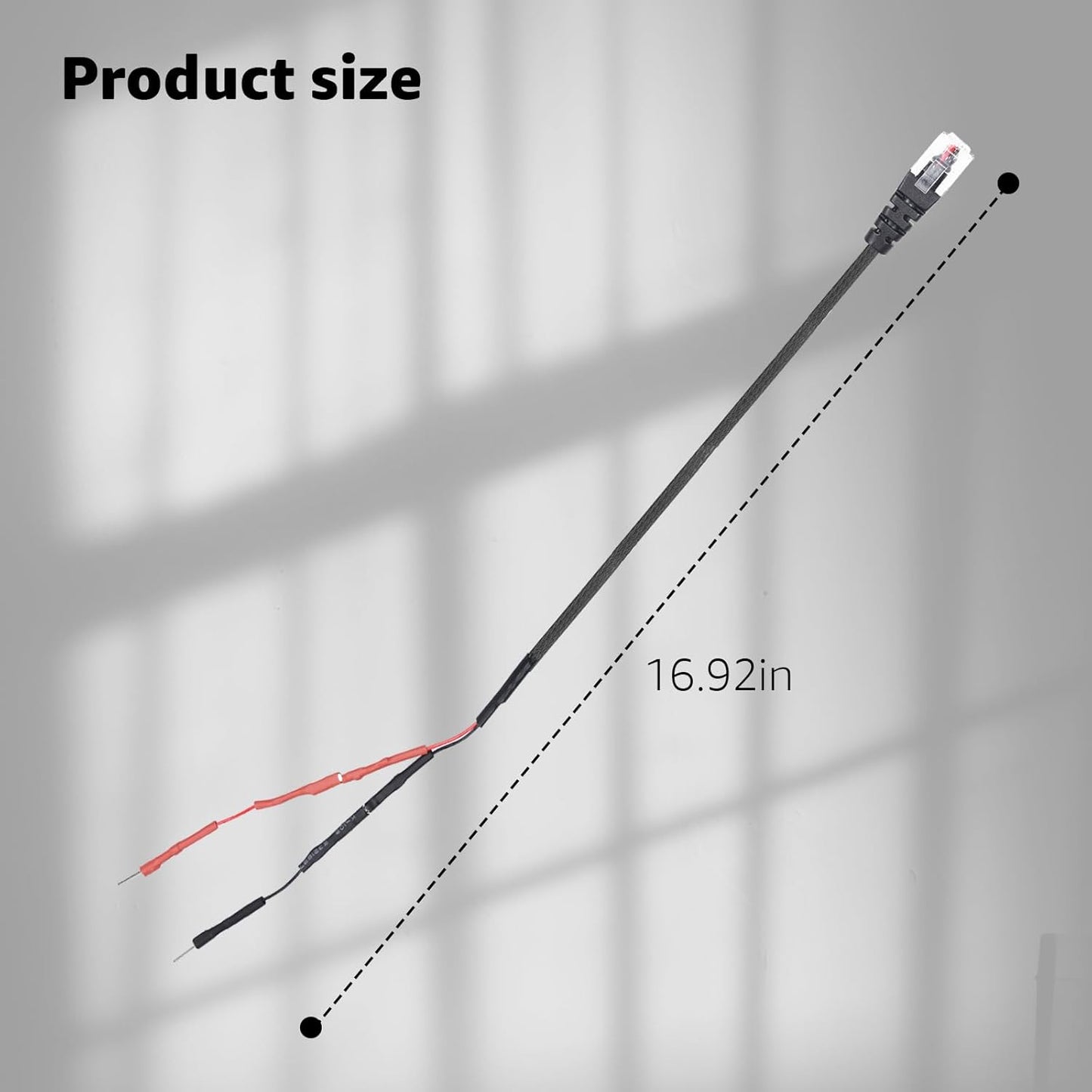 RJ11 Power Cord Compatible with Uniden Radar Mirror Wire Detectors,Model (3005201U) Fits R1 R3 R4 R7 R8 (1)